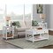 Alaterre Furniture Coventry 36" Coffee Table with Drawer and Two End Tables with Tray Shelf ANCT02213WH - alternate 8